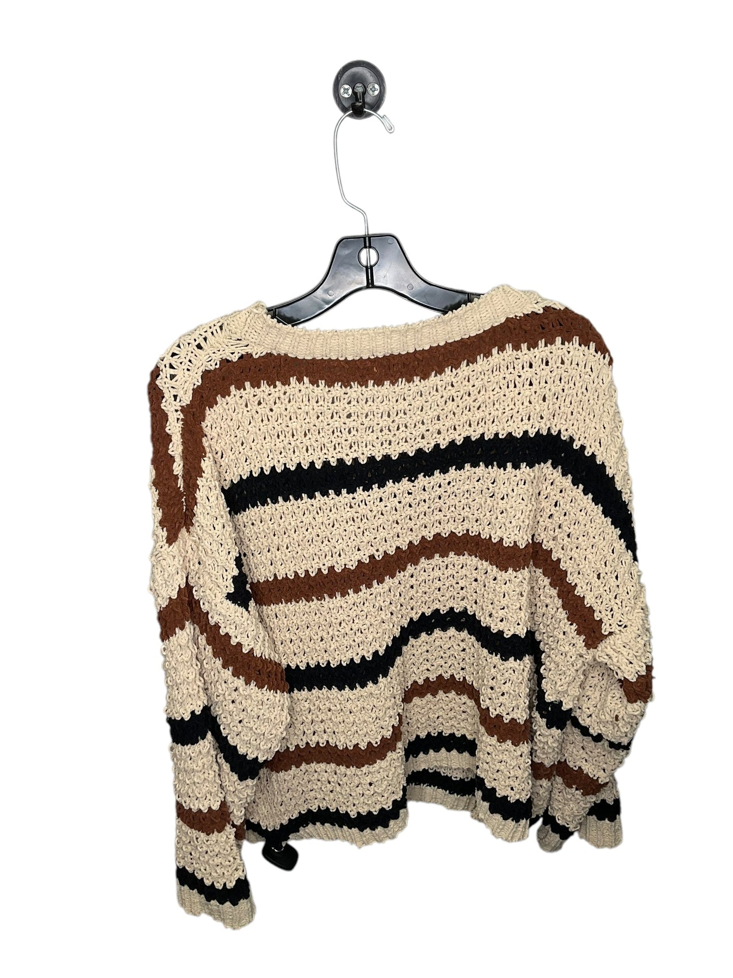 Sweater By Pol In Striped Pattern, Size: S