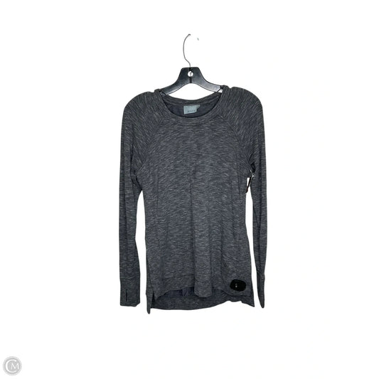 Athletic Top Long Sleeve Crewneck By Athleta In Grey, Size: S