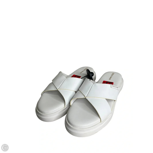 Sandals Flats By Cole-haan In White, Size: 8