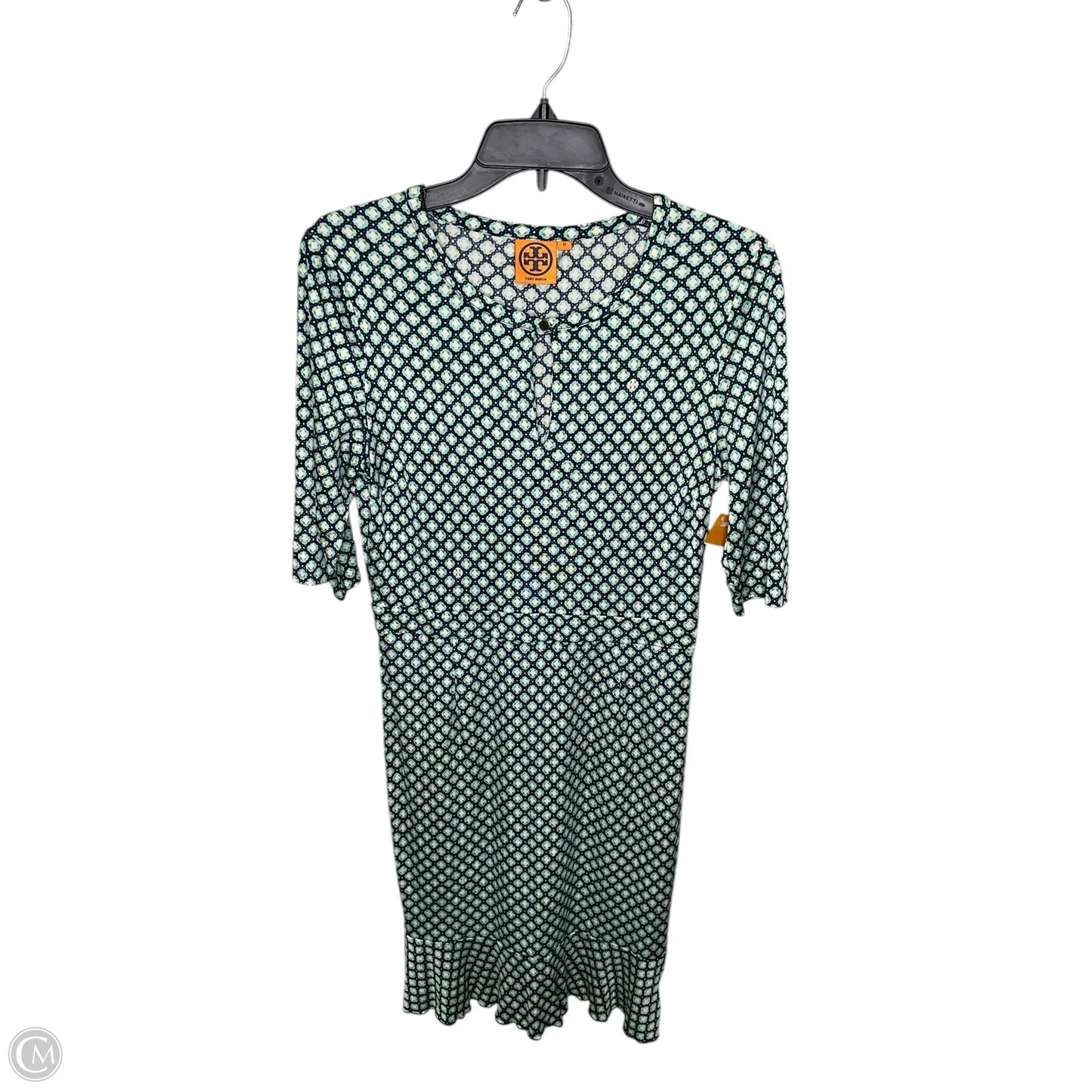 Dress Designer By Tory Burch In Green, Size: M