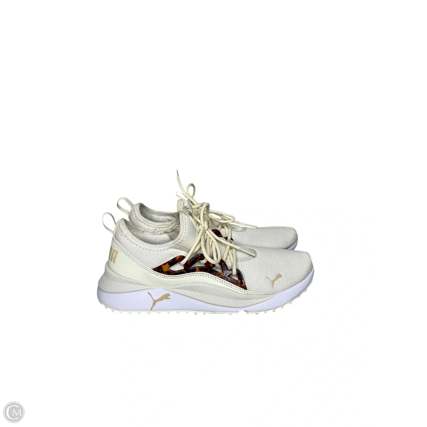 Shoes Athletic By Puma In Tan, Size: 9