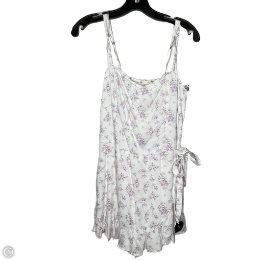 Romper By Hollister In Floral Print, Size: L