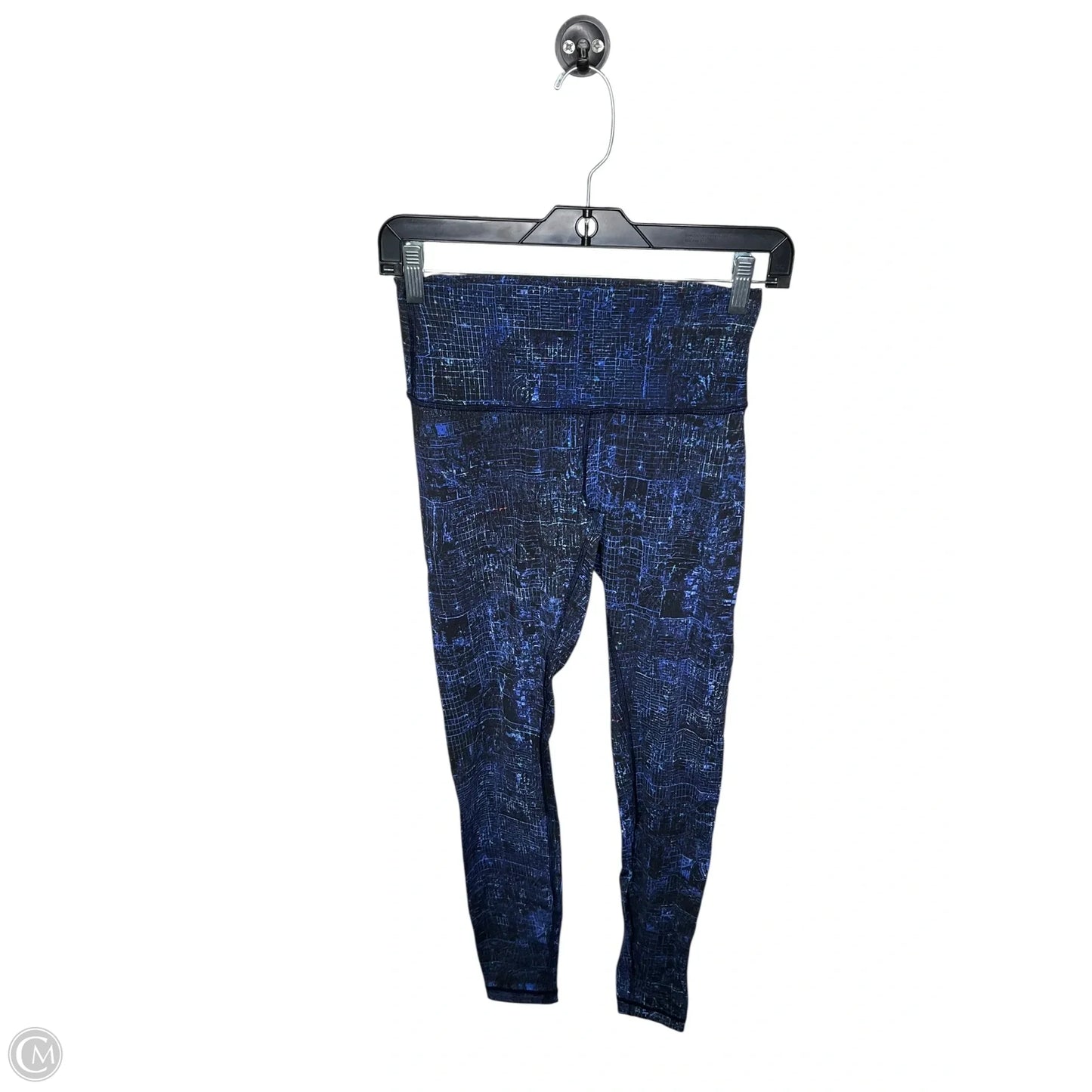 Athletic Leggings By Lululemon In Blue, Size: 4