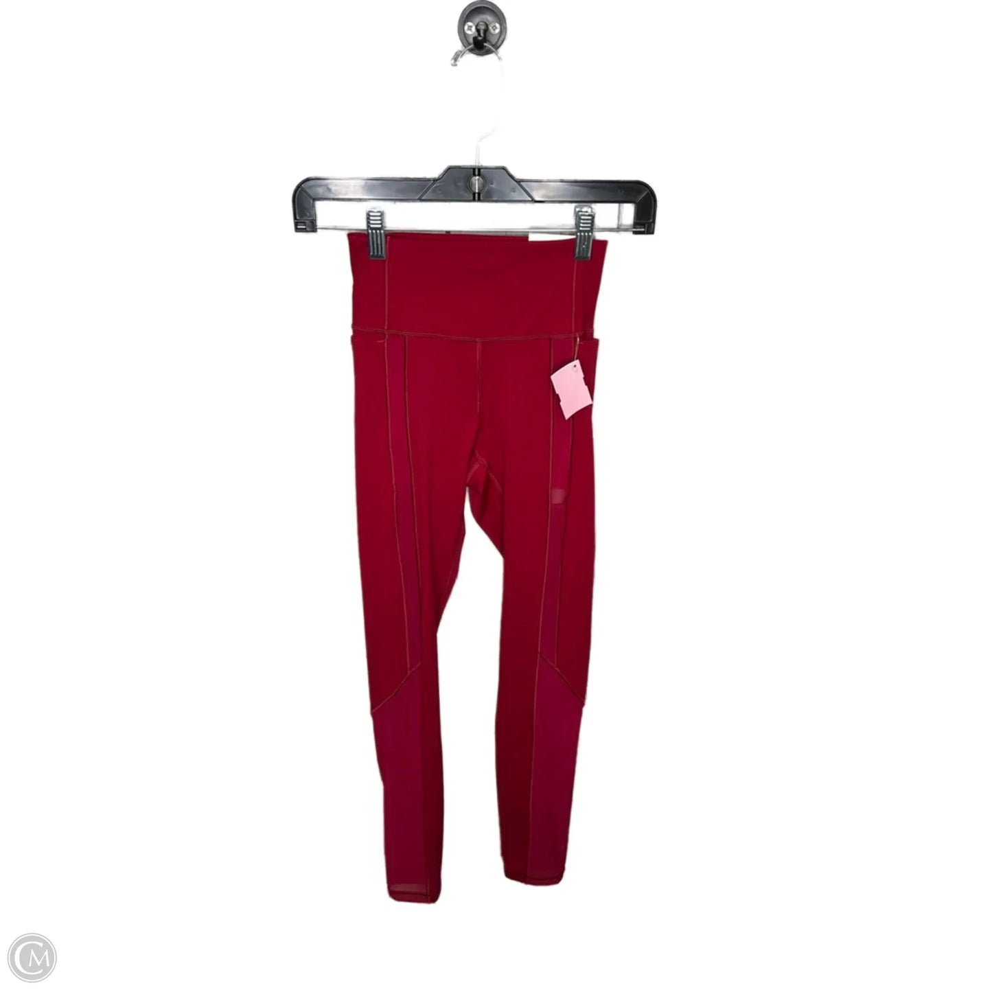 Athletic Leggings By Calia In Red, Size: Xs