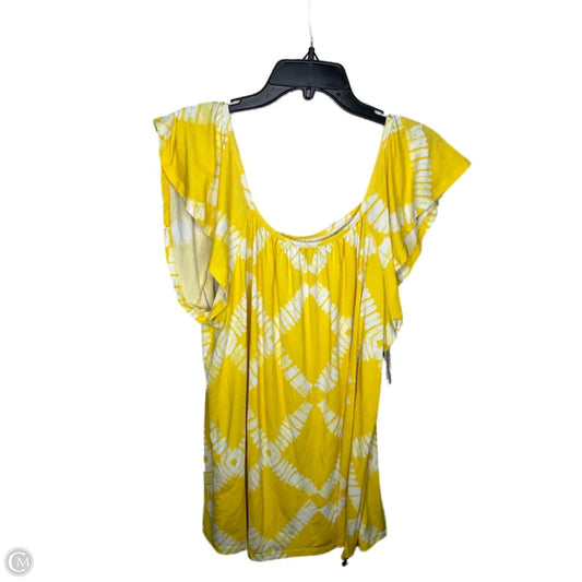 Tank Top By Lane Bryant In Yellow, Size: 2x