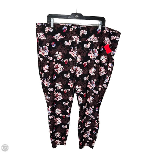 Pants Leggings By Torrid In Floral Print, Size: 22