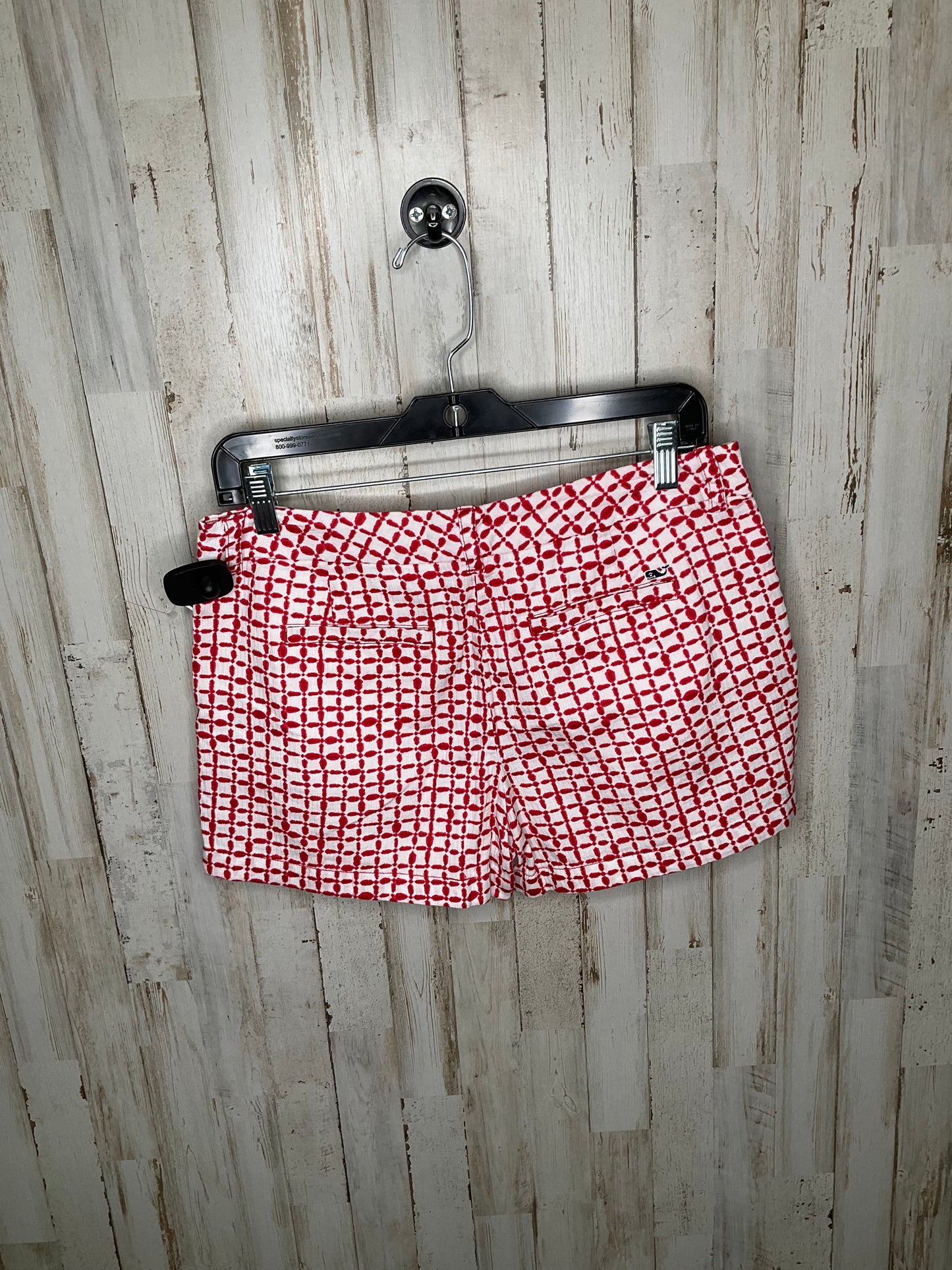 Red & White Shorts Vineyard Vines, Size 4