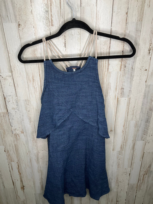 Blue Dress Casual Short Free People, Size Xs