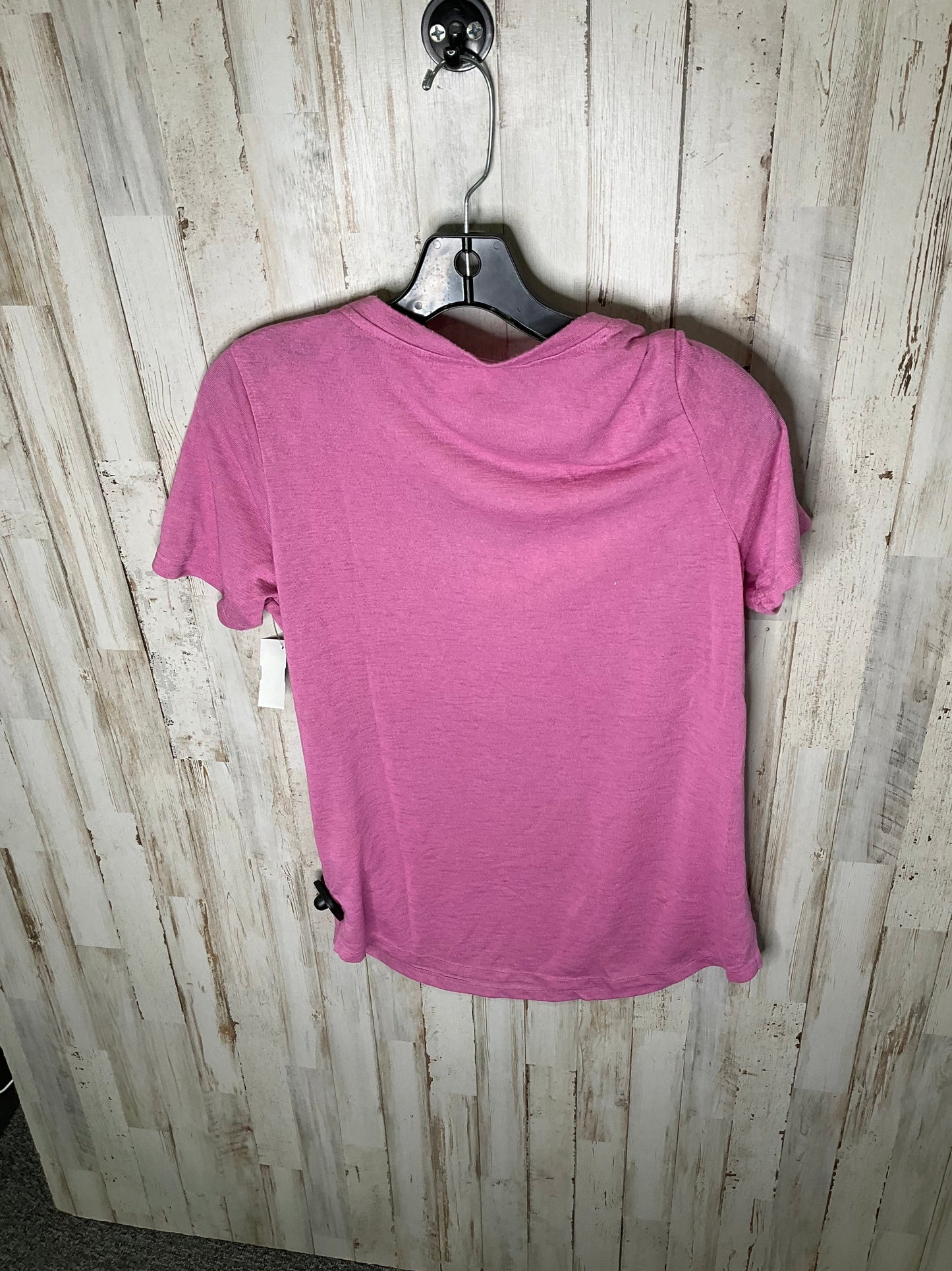 Pink Athletic Top Short Sleeve Athleta, Size S