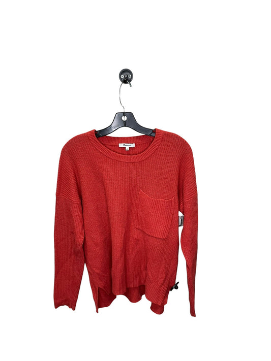 Sweater By Madewell In Orange, Size: S