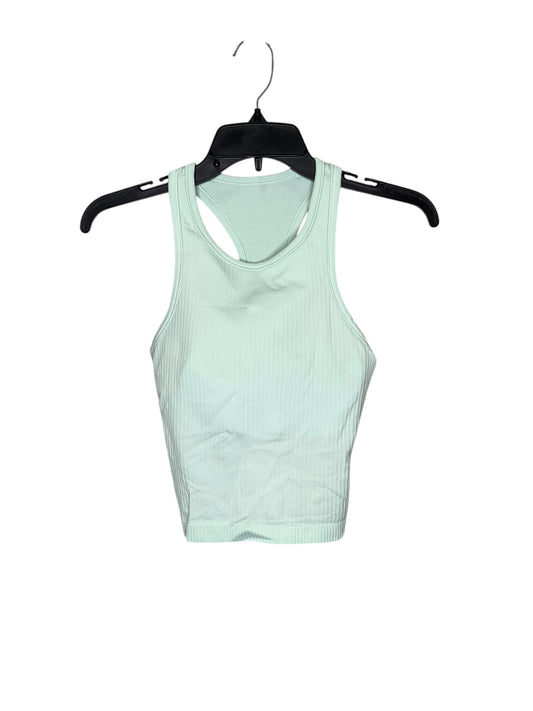 Athletic Tank Top By Lululemon In Green, Size: 4