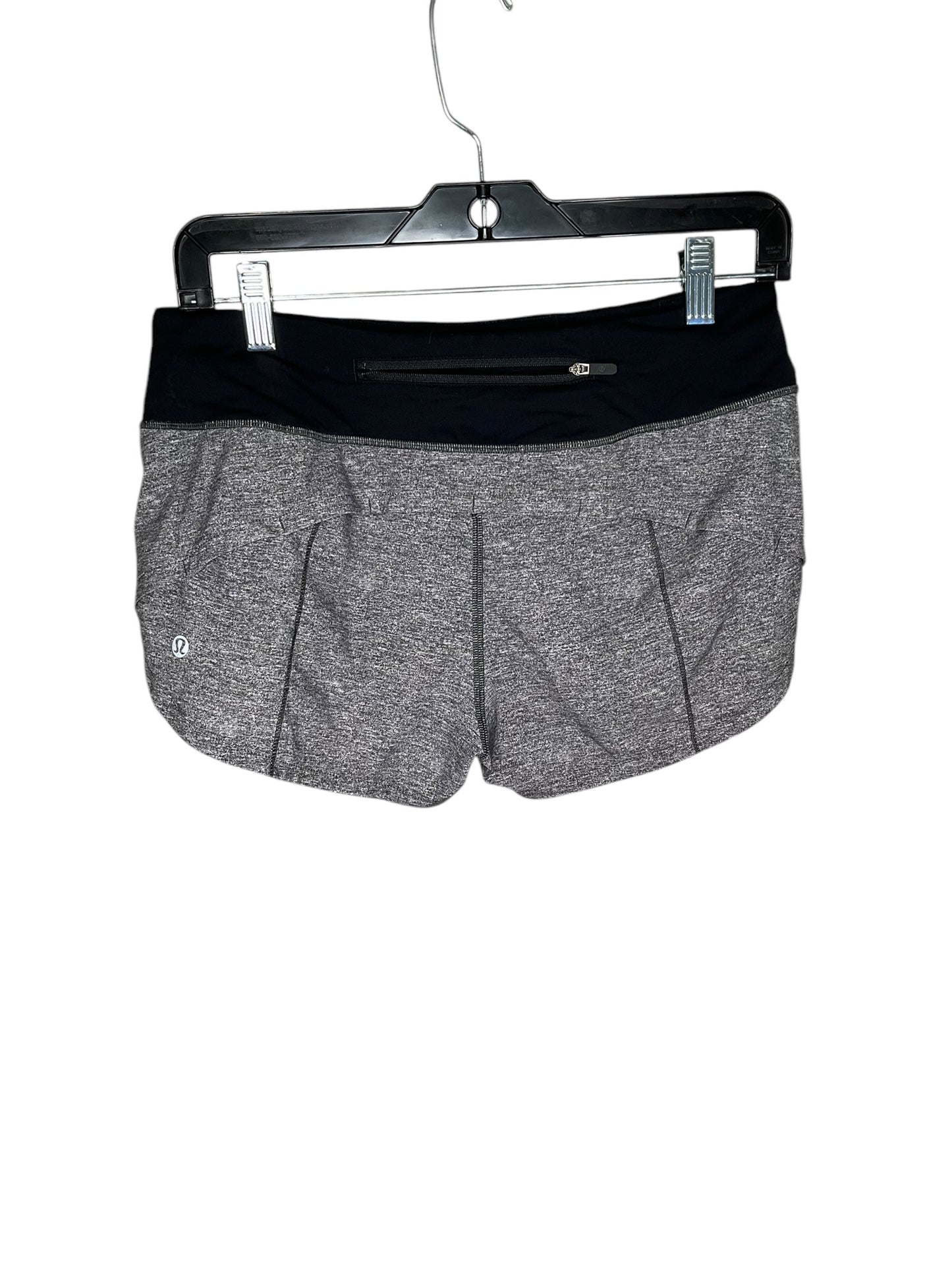 Athletic Shorts By Lululemon In Grey, Size: 6