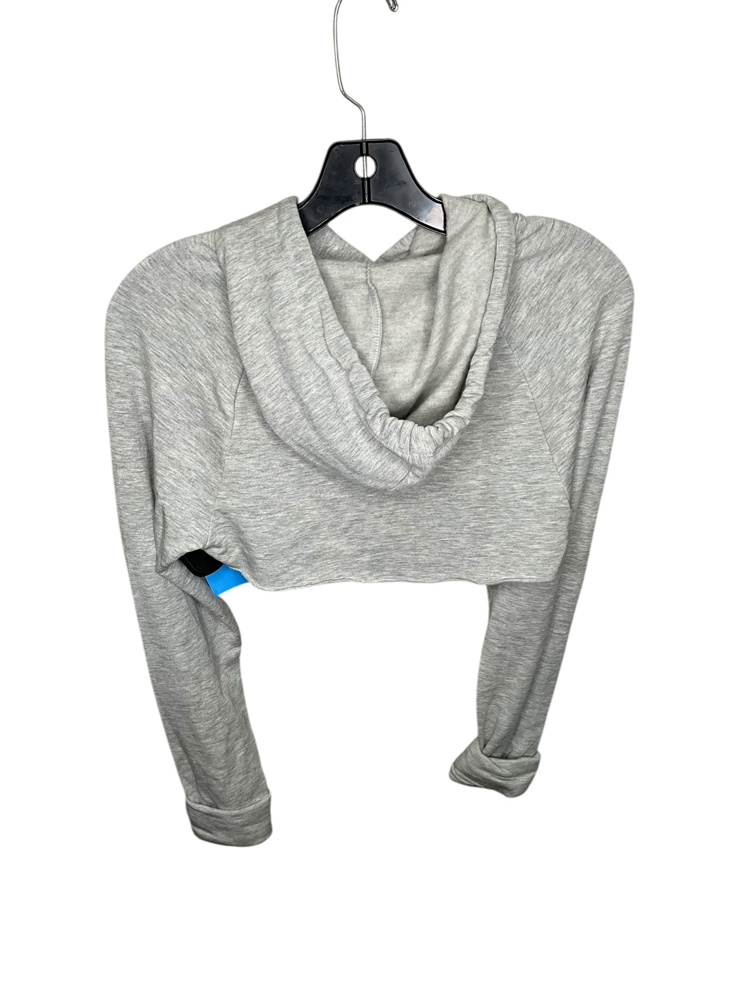 Sweatshirt Hoodie By Aerie In Grey, Size: S