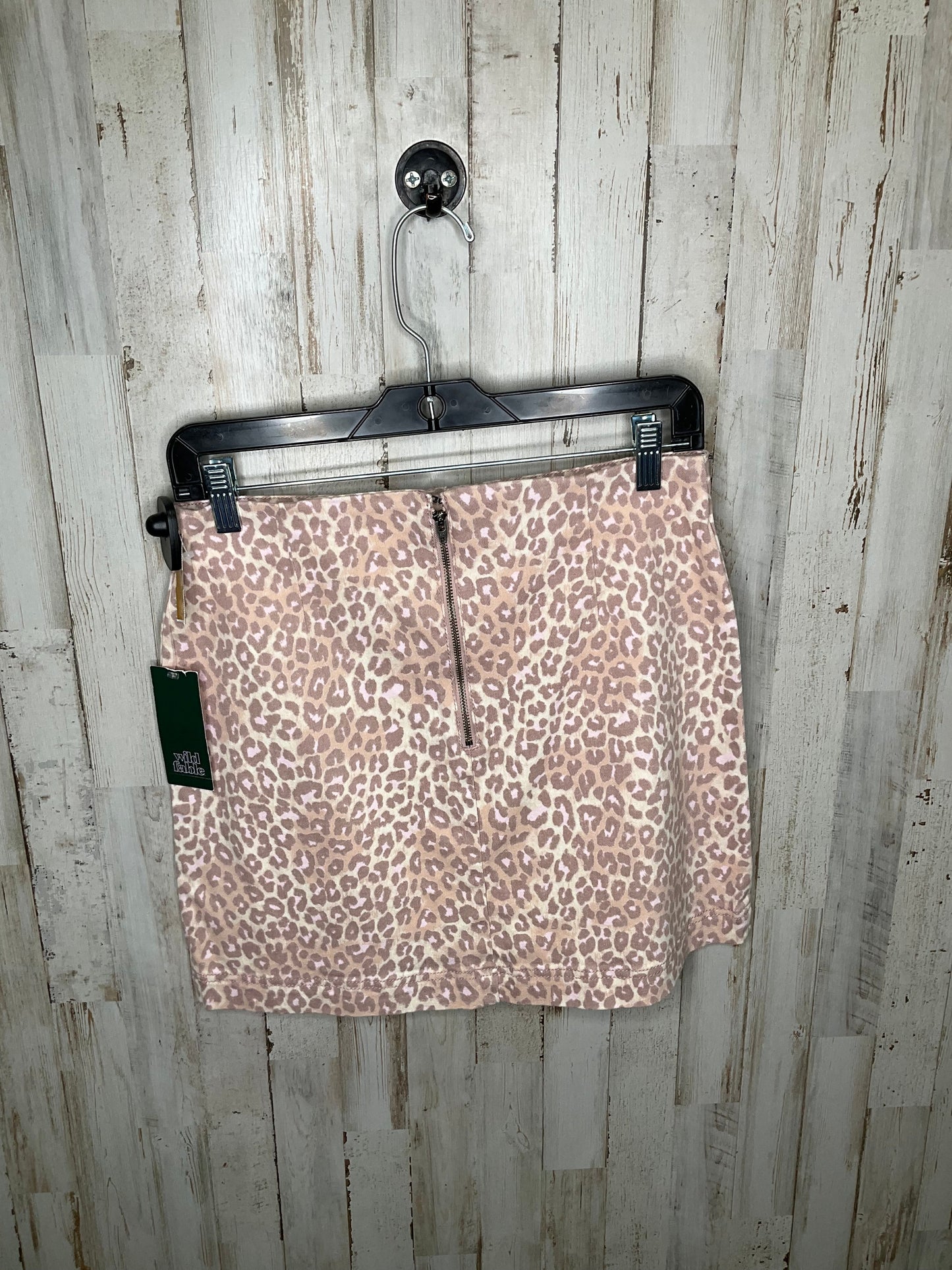 Animal Print Skirt Mini & Short Wild Fable, Size 8