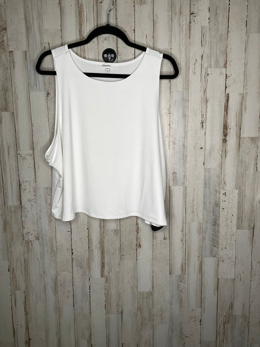 Top Sleeveless By Maurices In White, Size: 3x