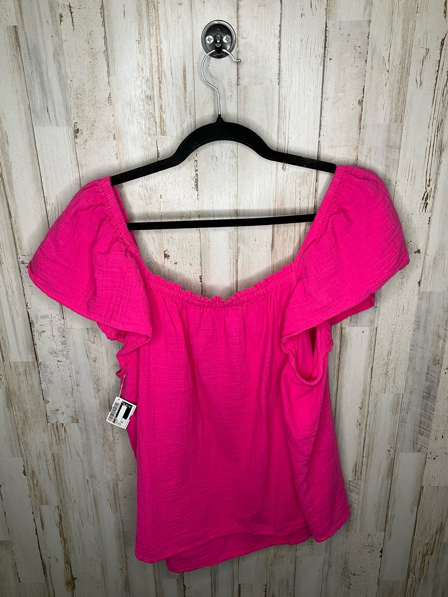 Pink Top Short Sleeve J. Crew, Size Xxl