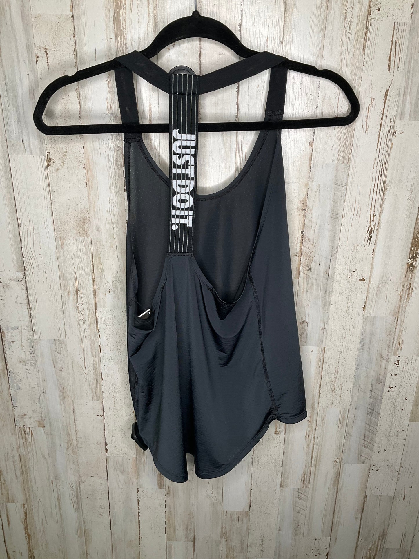 Athletic Tank Top By Nike In Black, Size: Xs