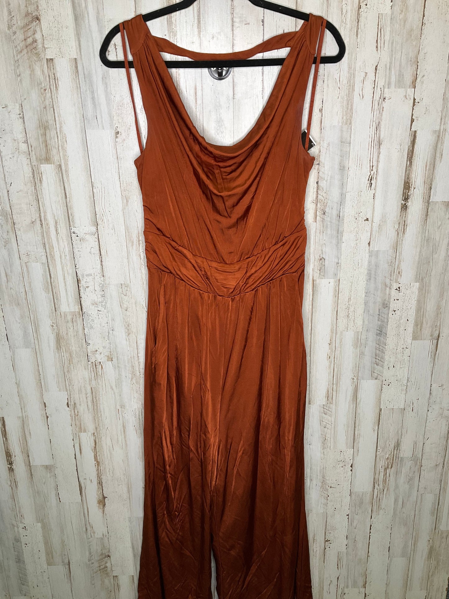 Orange Jumpsuit Anthropologie, Size M