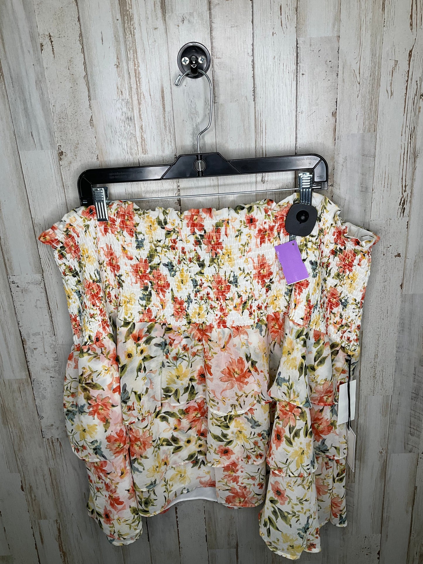 Floral Skirt Midi 1.state, Size 3x