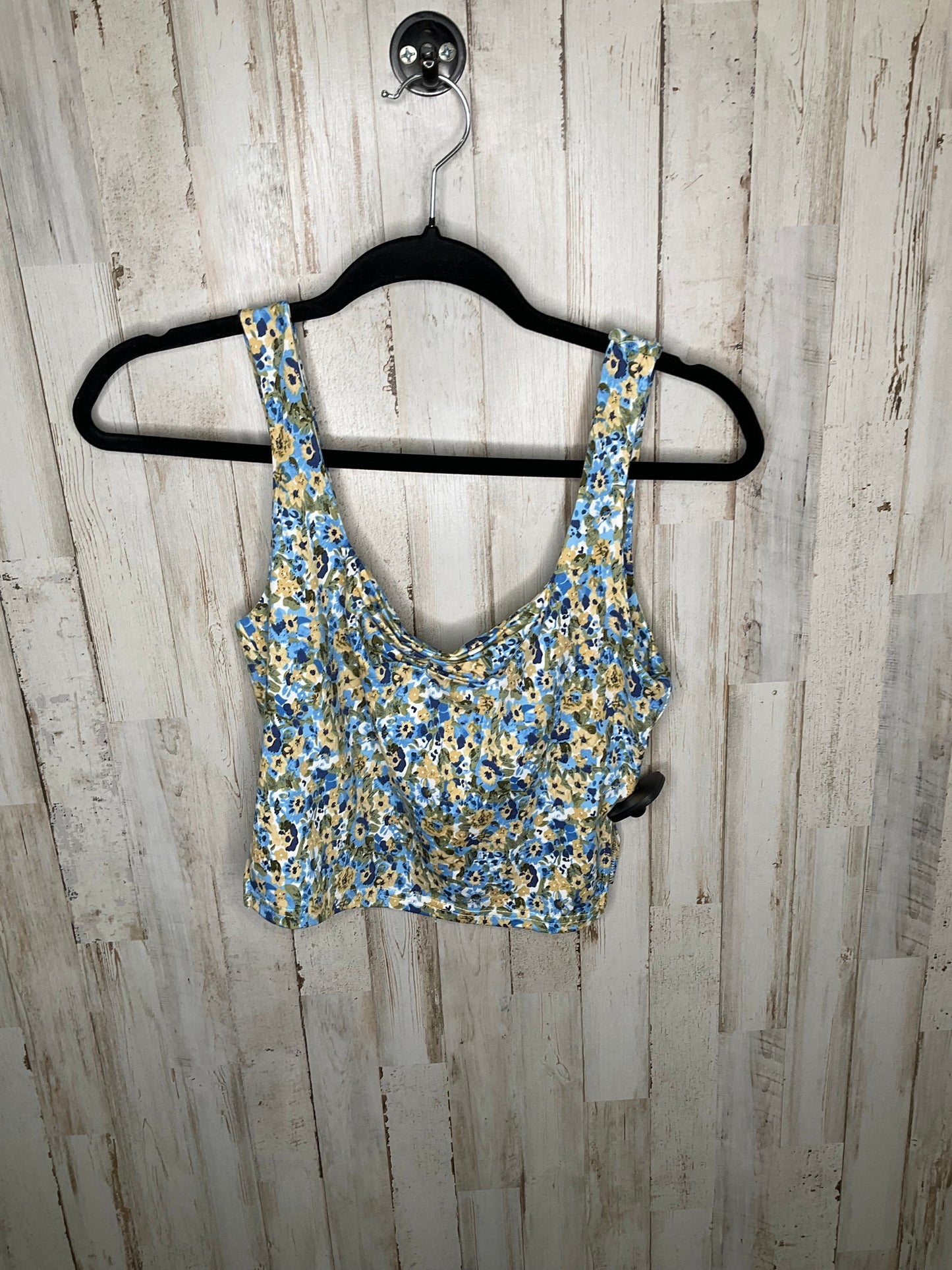 Floral Print Tank Top Clothes Mentor, Size S