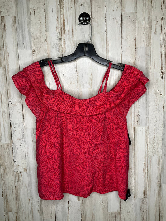 Red Top Short Sleeve Maeve, Size Xs