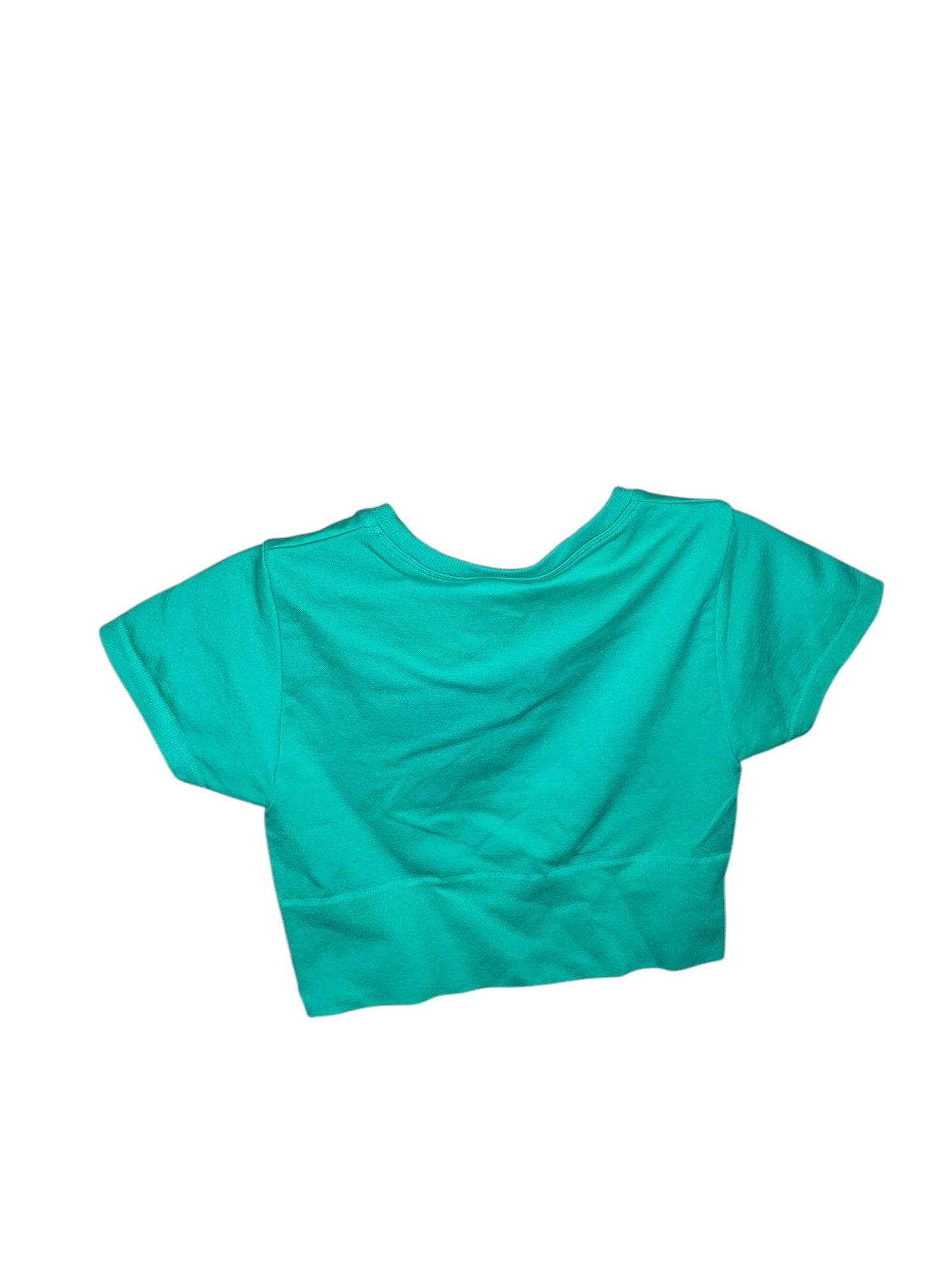 Athletic Top Short Sleeve By Aerie In Green, Size: Xs