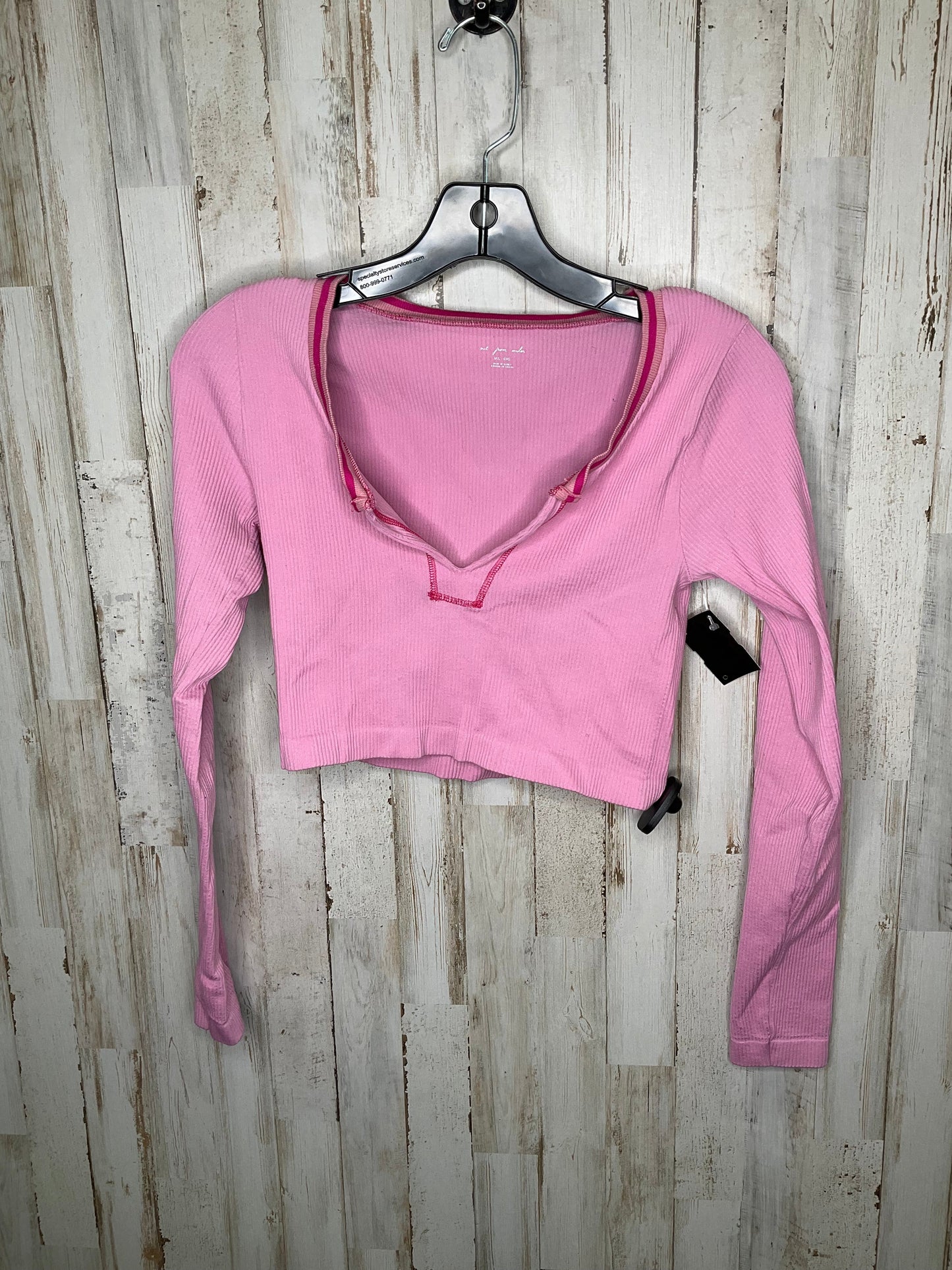 Pink Top Long Sleeve Urban Outfitters