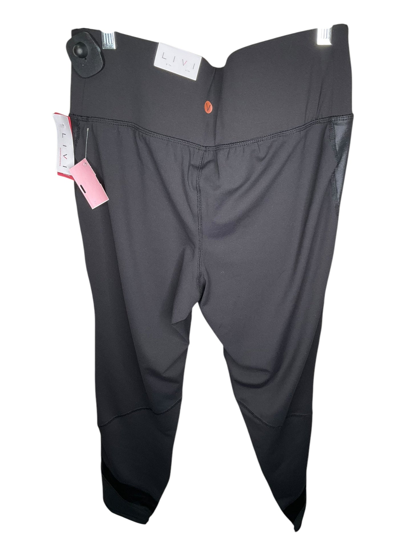 Athletic Pants By Livi Active In Black, Size: 14