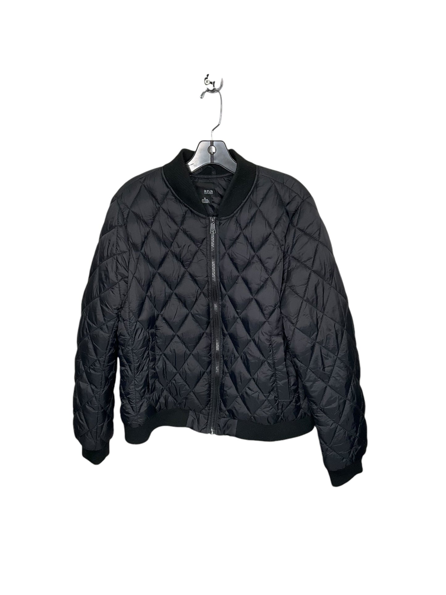 Jacket Puffer & Quilted By Ana In Black, Size: Xl