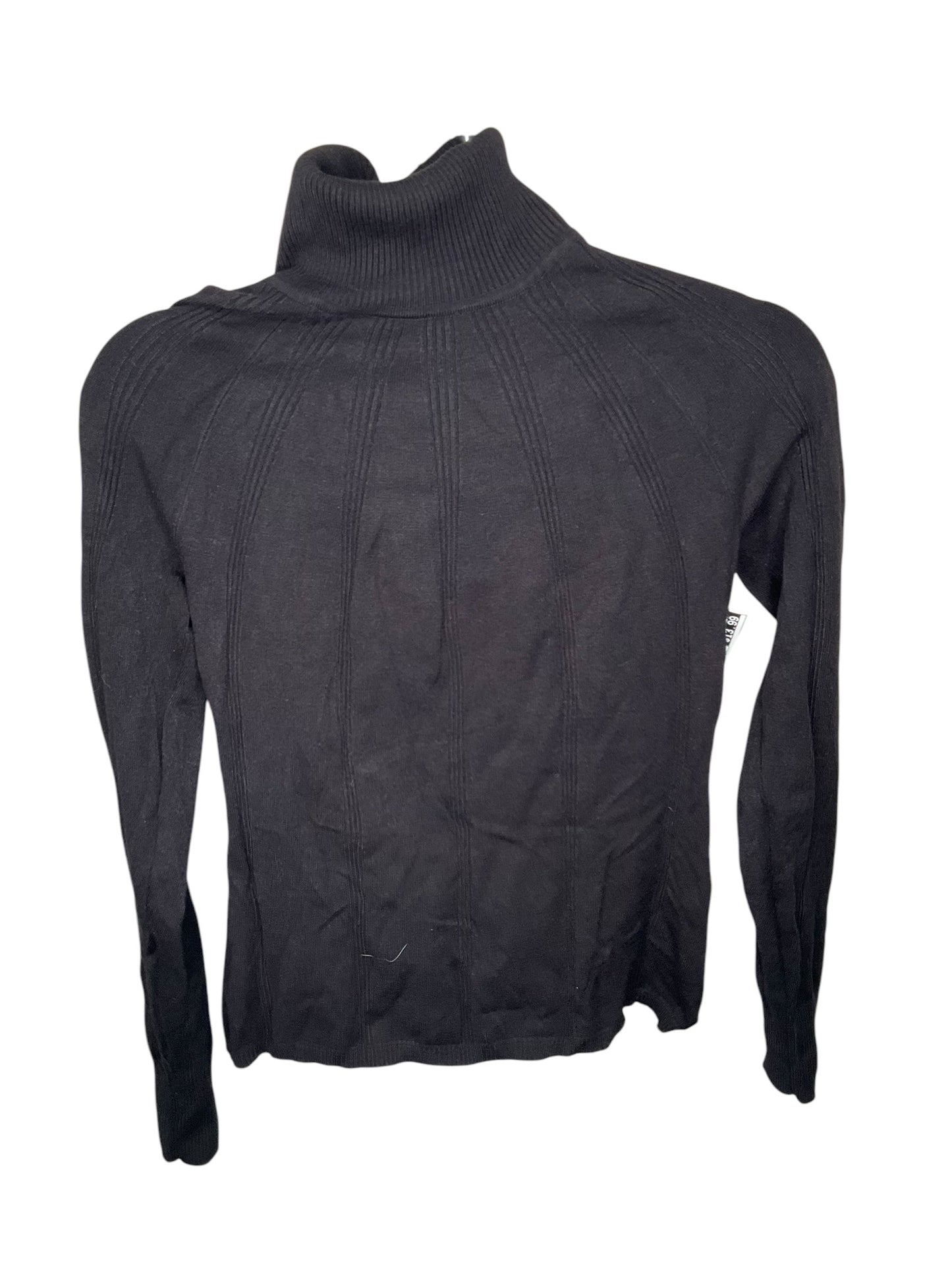 Top Long Sleeve By White House Black Market In Black, Size: M