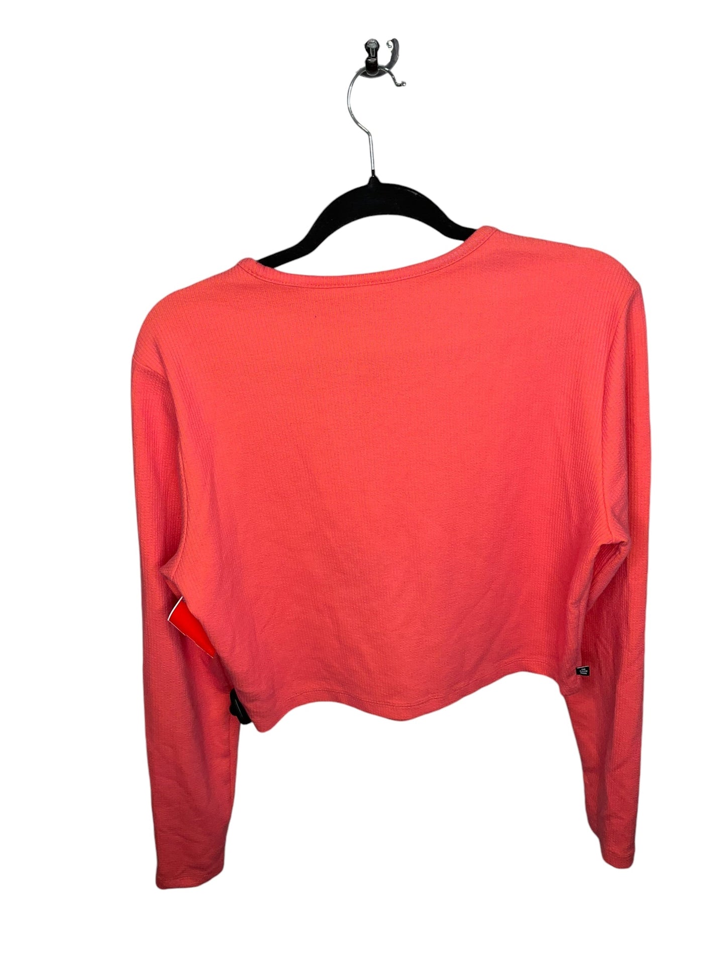 Top Long Sleeve By Adidas In Pink, Size: Xl