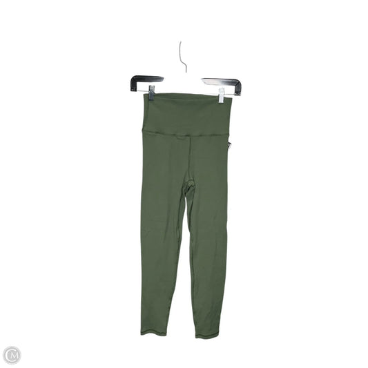 Athletic Leggings By Aerie In Green, Size: M
