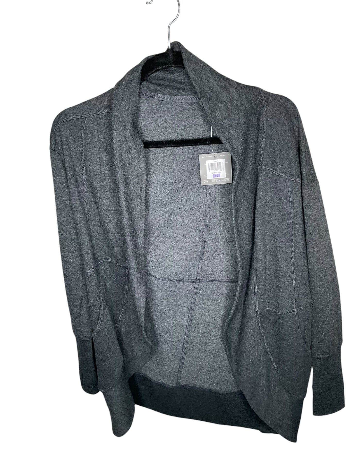 Cardigan By Eddie Bauer In Grey, Size: Xs