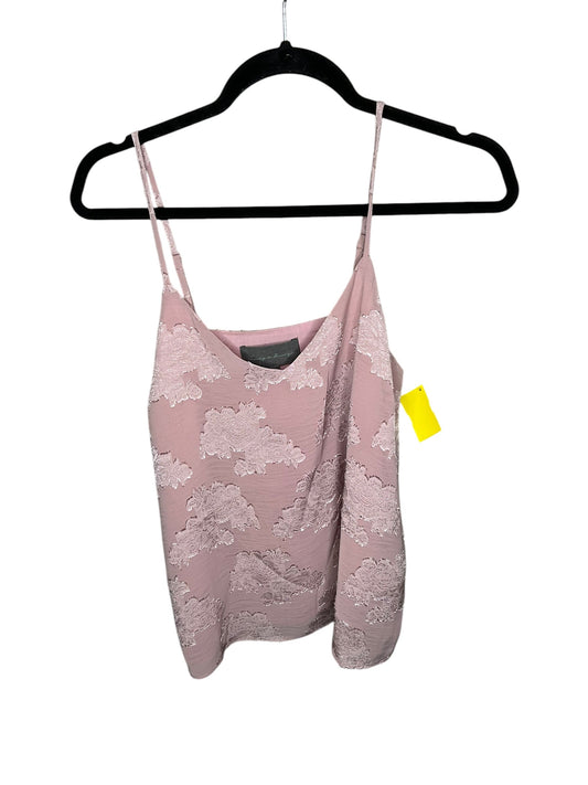 Top Sleeveless By Anthropologie In Pink, Size: S