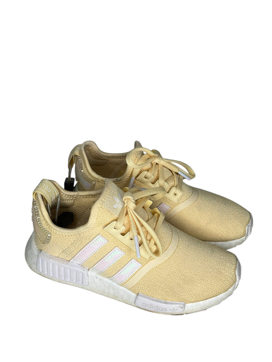 Shoes Athletic By Adidas In Yellow, Size: 5