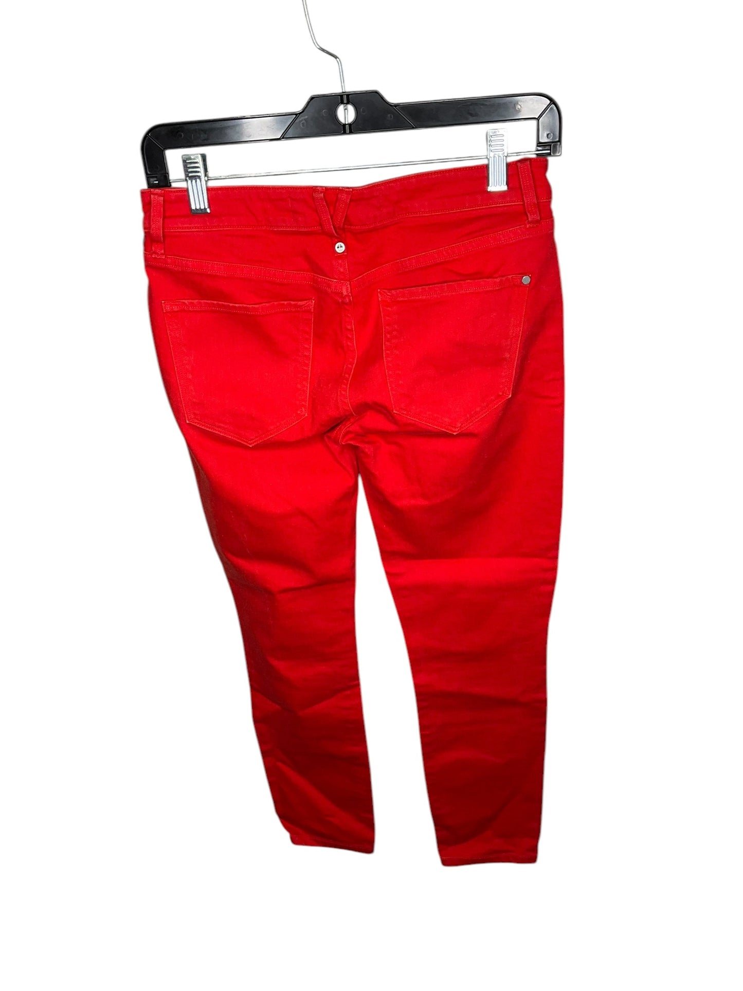 Jeans Straight By Marc By Marc Jacobs In Red, Size: 0