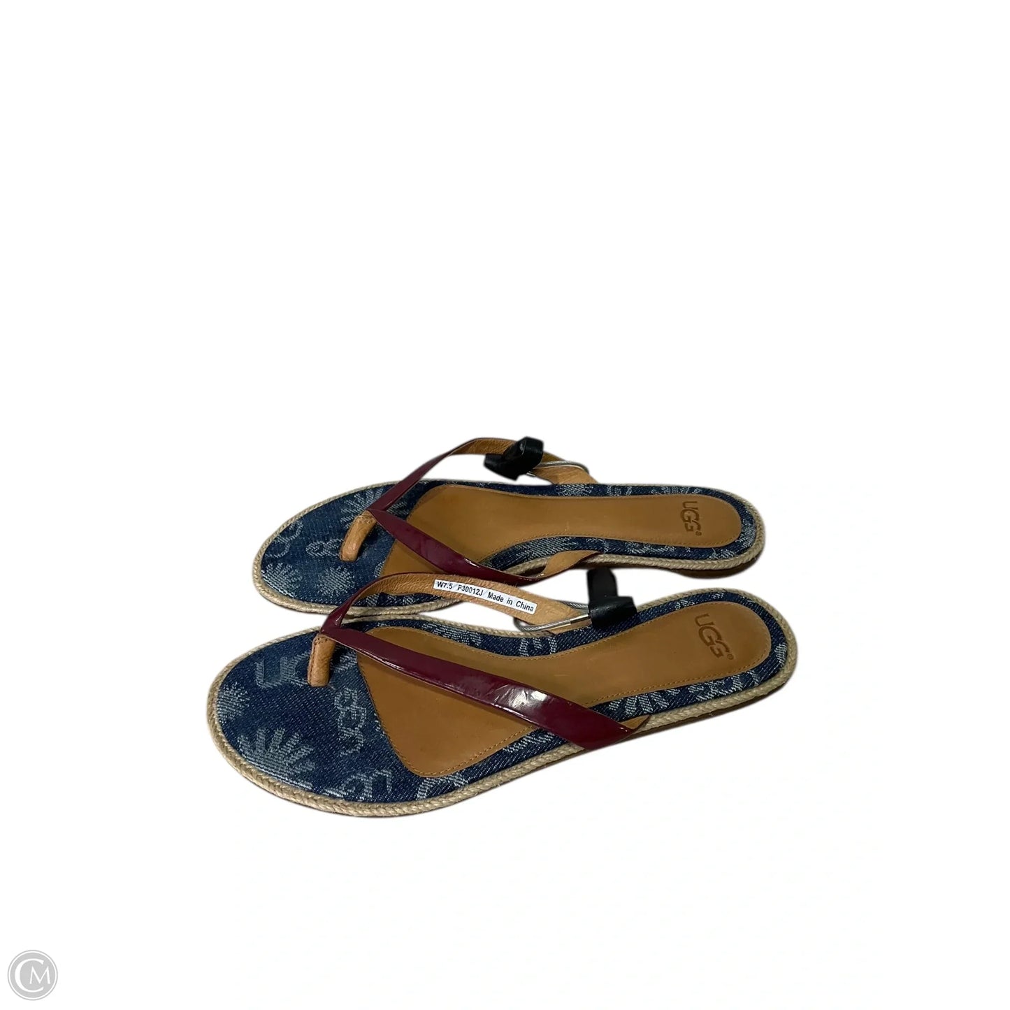 Shoes Designer By Ugg In Brown, Size: 7.5