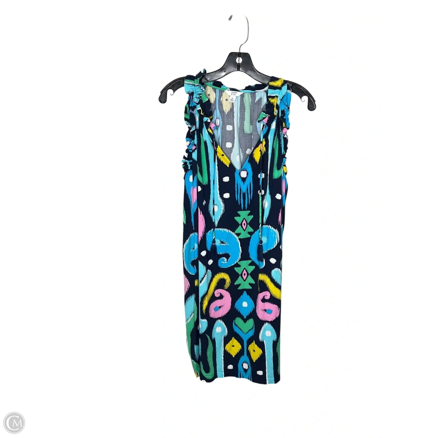 Dress Casual Midi By Crown And Ivy In Multi-colored, Size: Xl