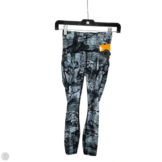 Athletic Leggings By Lululemon In Blue, Size: 2