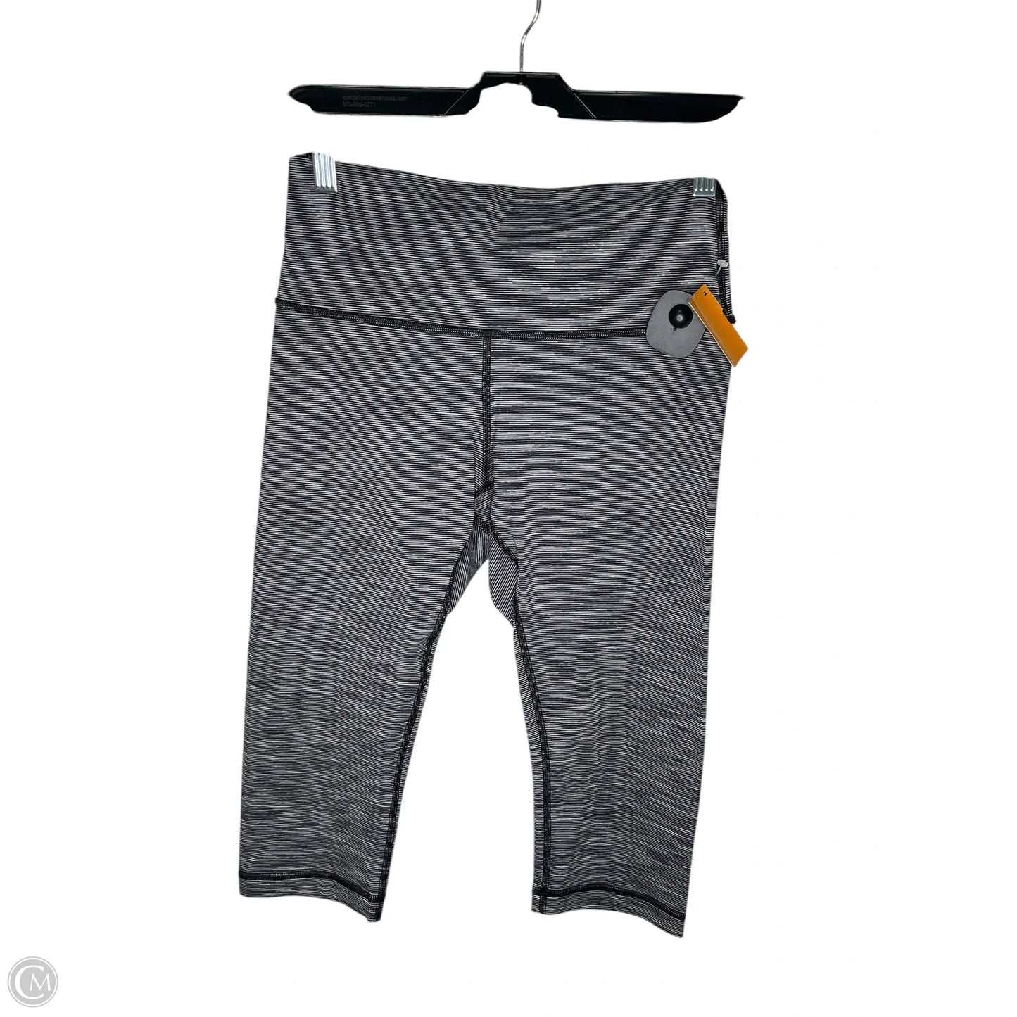 Athletic Capris By Lululemon In Grey, Size: 8