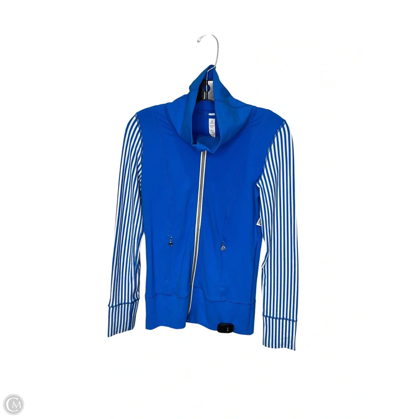 Jacket Fleece By Lululemon In Blue, Size: M