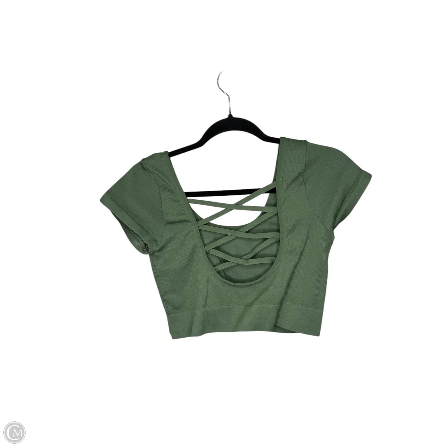 Top Short Sleeve By Aerie In Green, Size: Xl
