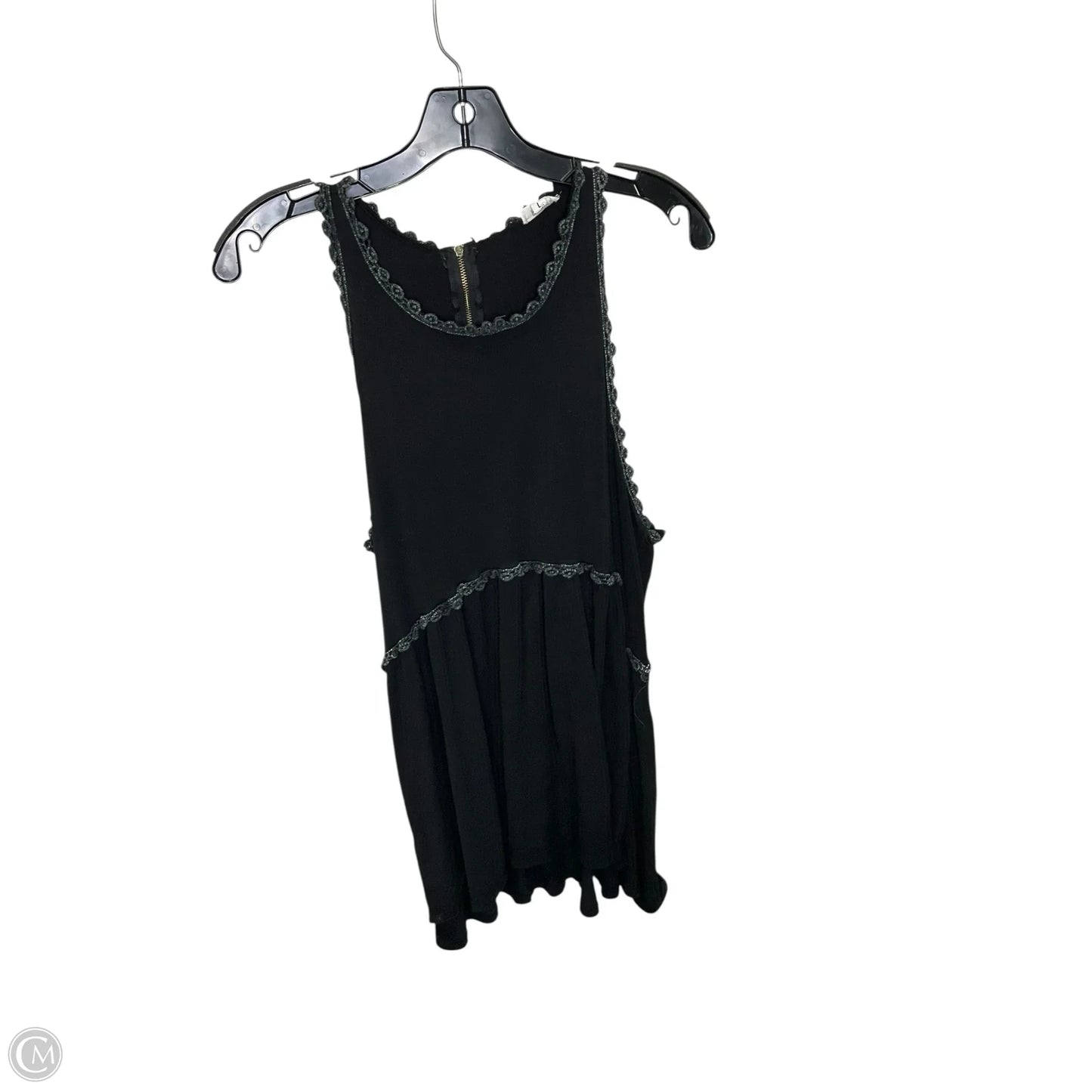 Top Sleeveless By Pol In Black, Size: L