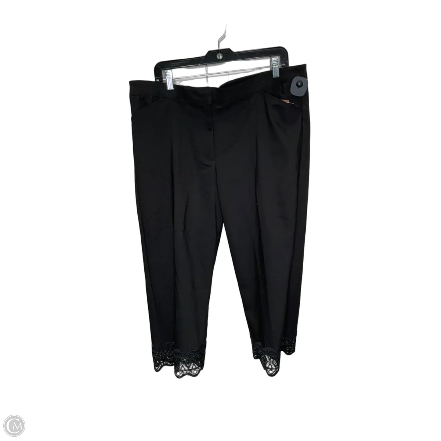 Capris By Ruby Rd In Black, Size: 16