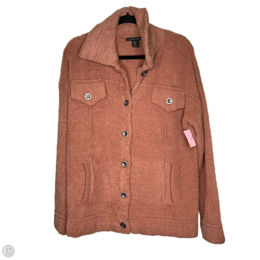 Sweater By Tahari In Tan, Size: Xl