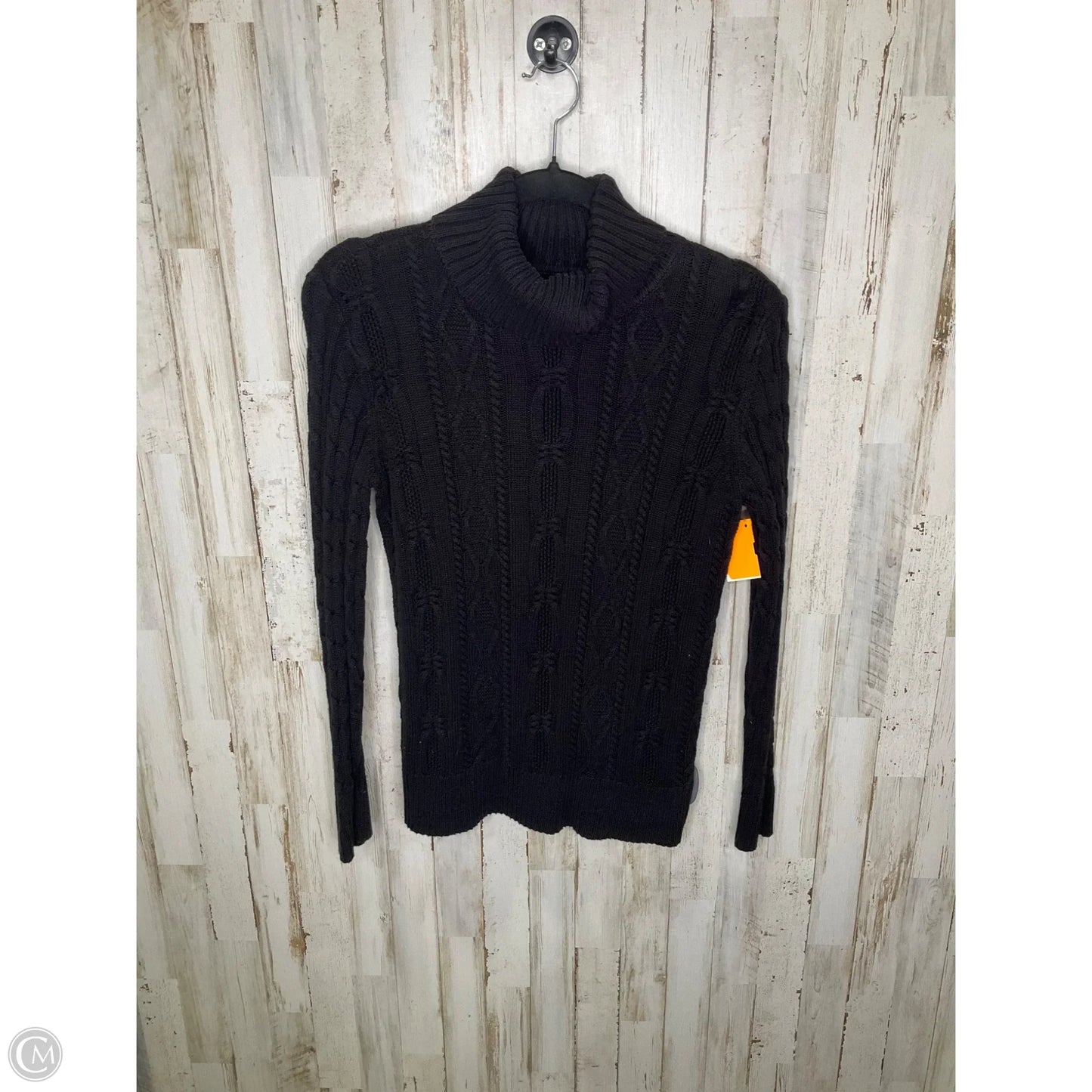 Sweater By Croft And Barrow In Black, Size: M
