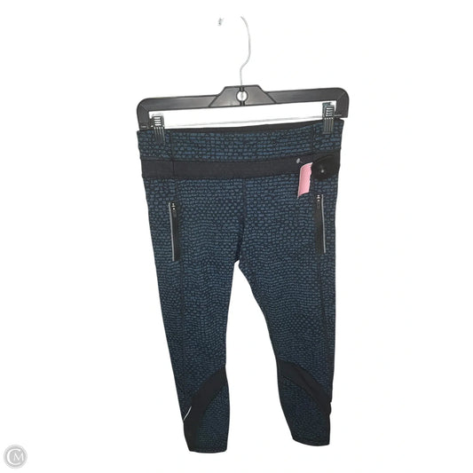 Athletic Leggings By Lululemon In Blue, Size: 6