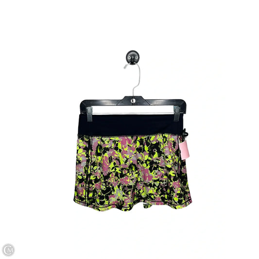 Athletic Skort By Lululemon In Multi-colored, Size: 4