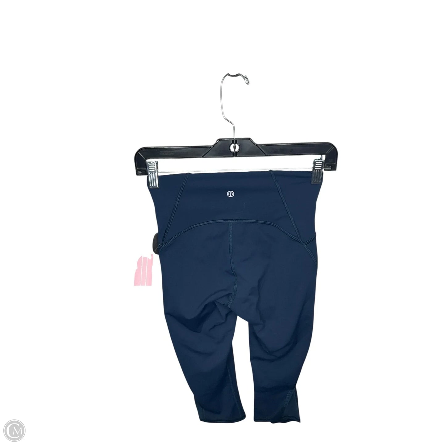 Athletic Leggings Capris By Lululemon In Blue, Size: 4