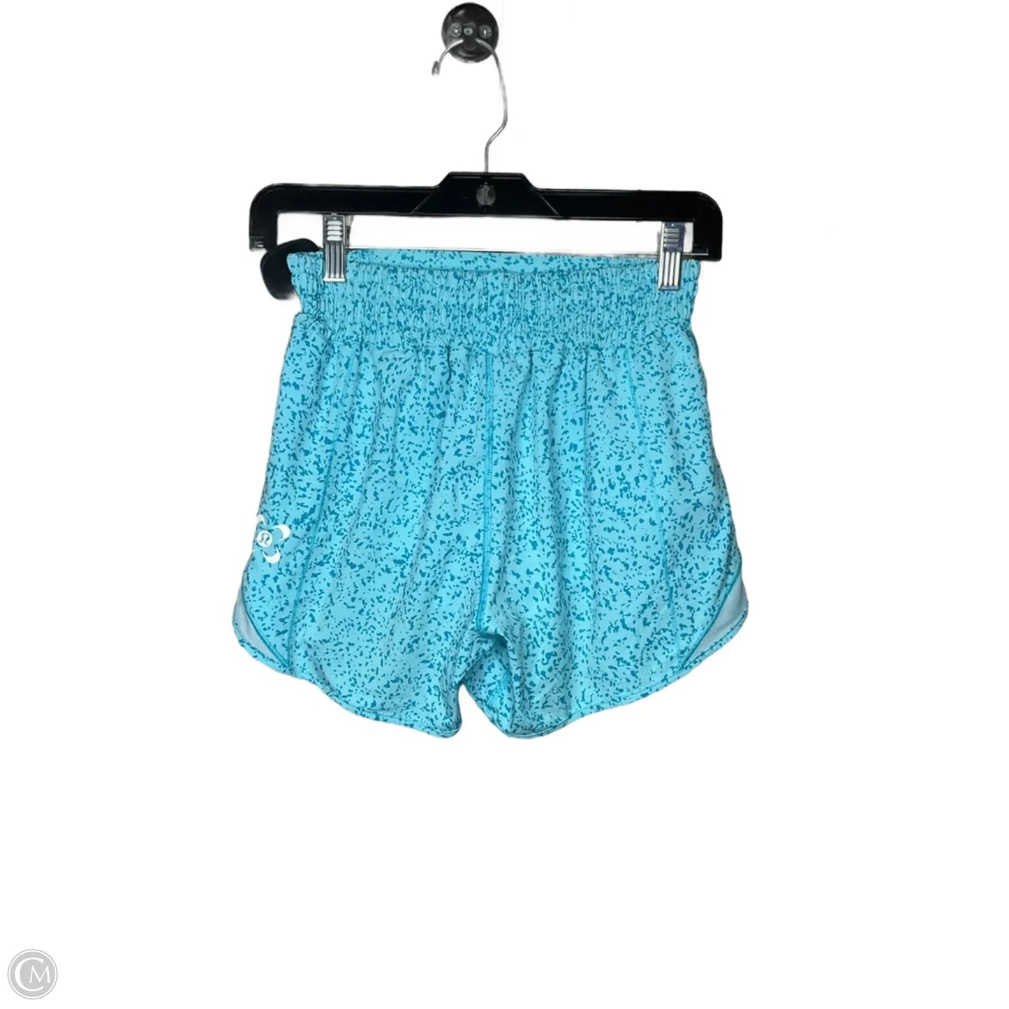 Athletic Shorts By Lululemon In Blue, Size: 2